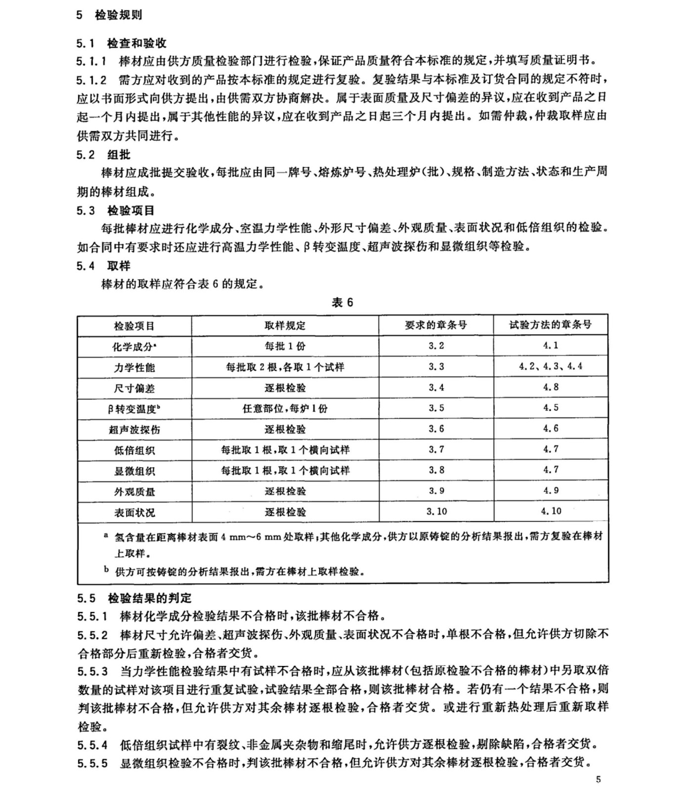 鈦及鈦合金棒材國家標準 GB/T 2965--2007